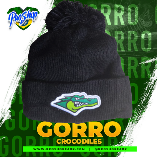 Gorro Infantil Preto Logo - Coritiba Crocodiles