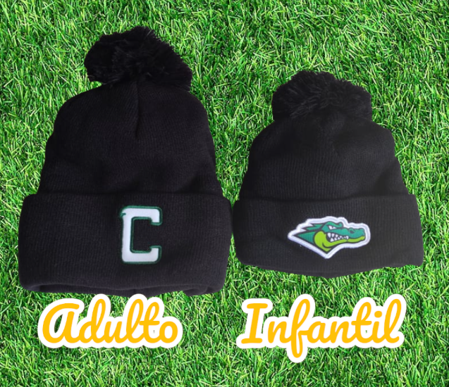 Gorro Infantil Preto Logo - Coritiba Crocodiles