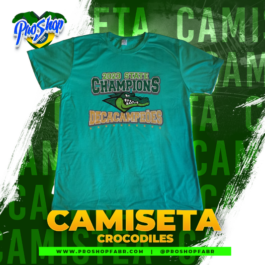 Camiseta 'DecaCampeões' - Coritiba Crocodiles