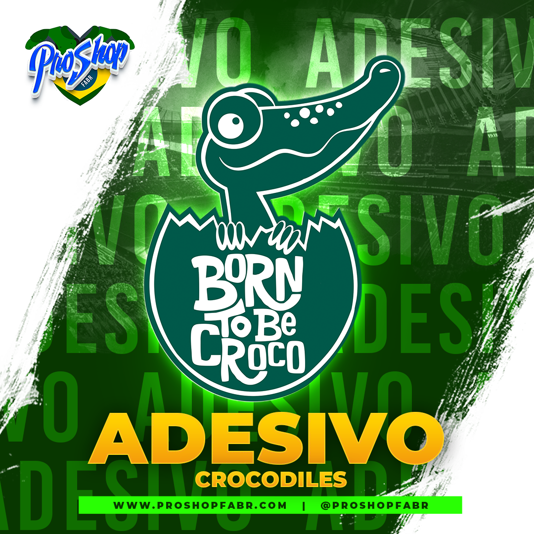 Adesivos de Vinil - Coritiba Crocodiles