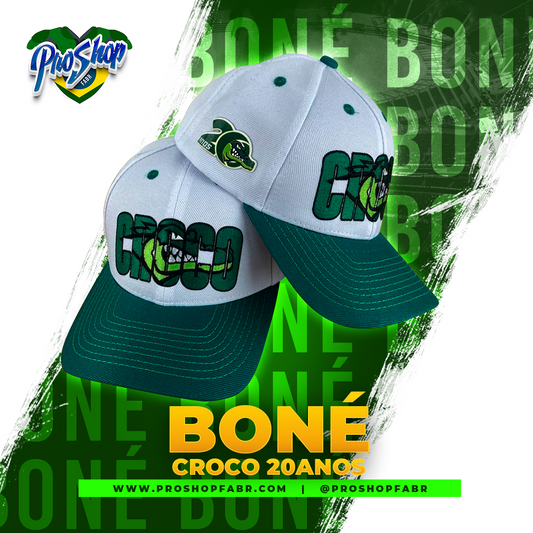 Boné Branco CROCO - Coritiba Crocodiles