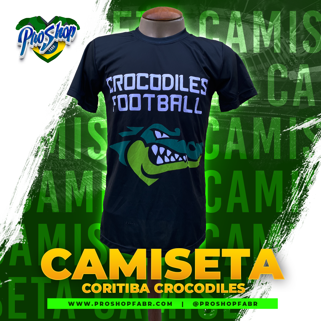 Camiseta de Passeio (Queridinha) - Coritiba Crocodiles