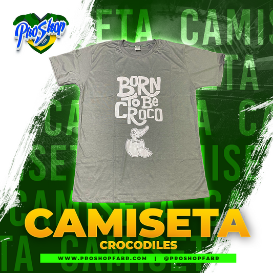 Camiseta 'Born to be Croco' - Coritiba Crocodiles