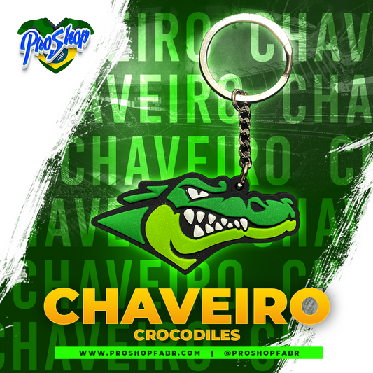 Chaveiro Emborrachado Logo - Coritiba Crocodiles