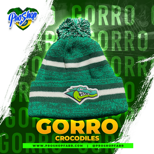 Gorro Verde Listrado - Coritiba Crocodiles