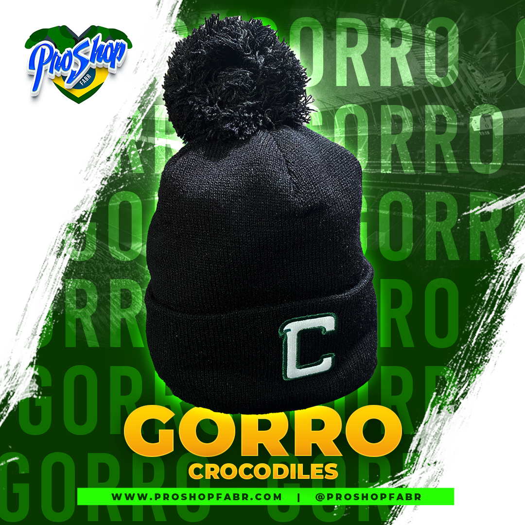 Gorro Preto C - Coritiba Crocodiles