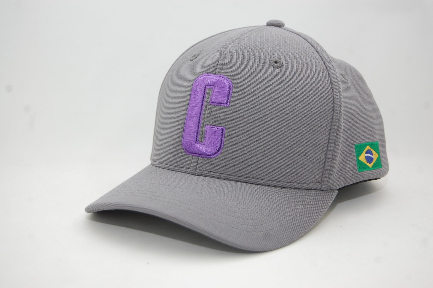 Boné Cinza Aba Curva - Calvary Cavaliers Brasil